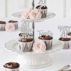 ZHUOWEISM Pack of 30 cupcake toppers covers all party decorating needs.