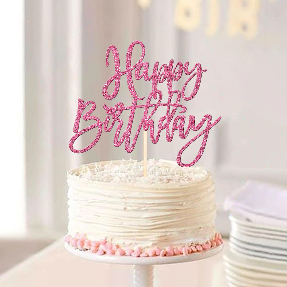 ZHUOWEISM single glitter topper adds shine to cupcakes, cookies, and fruit ideas