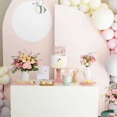 ZHUOWEISM Party decor supplies cake topper enhancing dessert table visuals