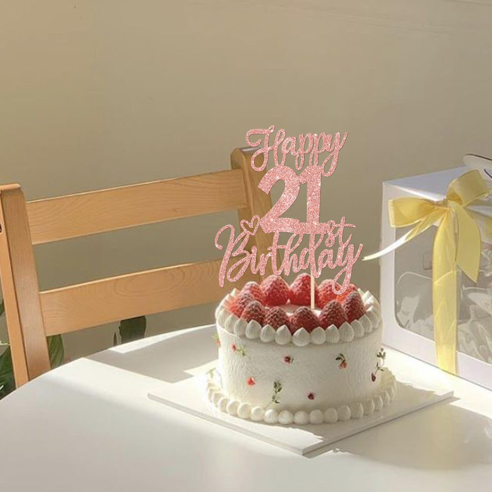ZHUOWEISM Pre-assembled cake topper saves time on party prep