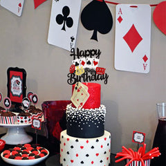 ZHUOWEISM pre-assembled cake topper saves time during party prep