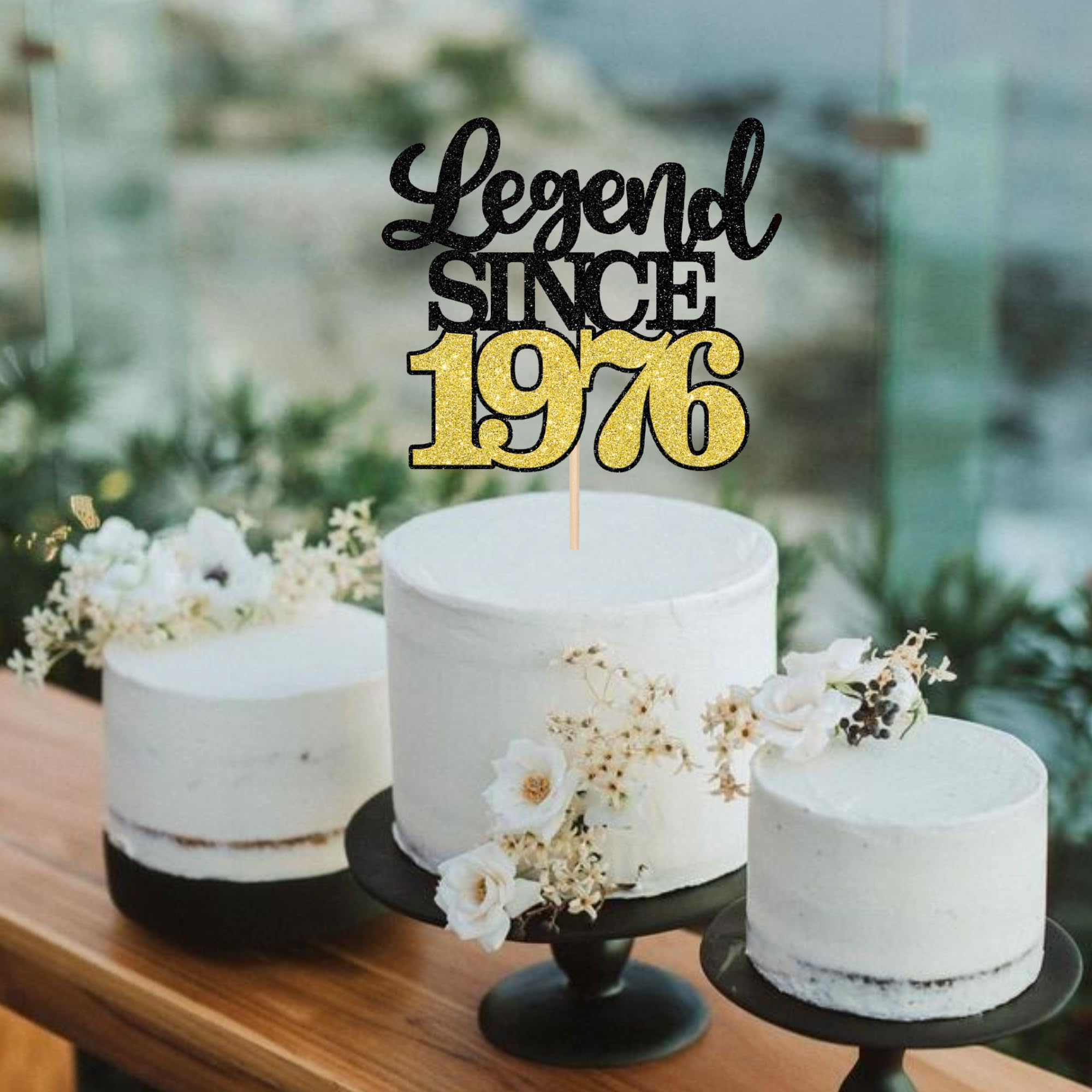 ZHUOWEISM ready-to-use cake topper saves time and prevents DIY hassle.