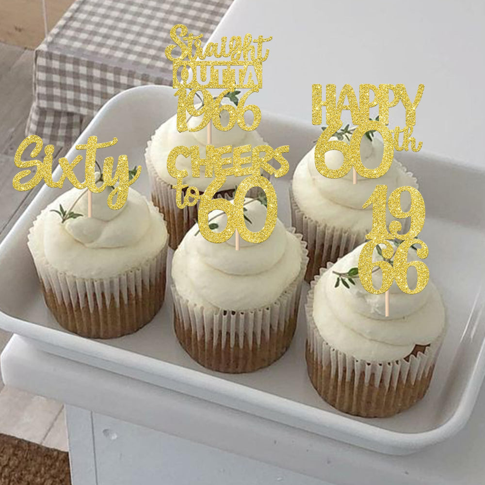 Zhuoweism ready-to-use cupcake toppers save setup time for quick party prep.