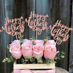 ZHUOWEISM Rose gold glitter paper centerpiece for elegant events