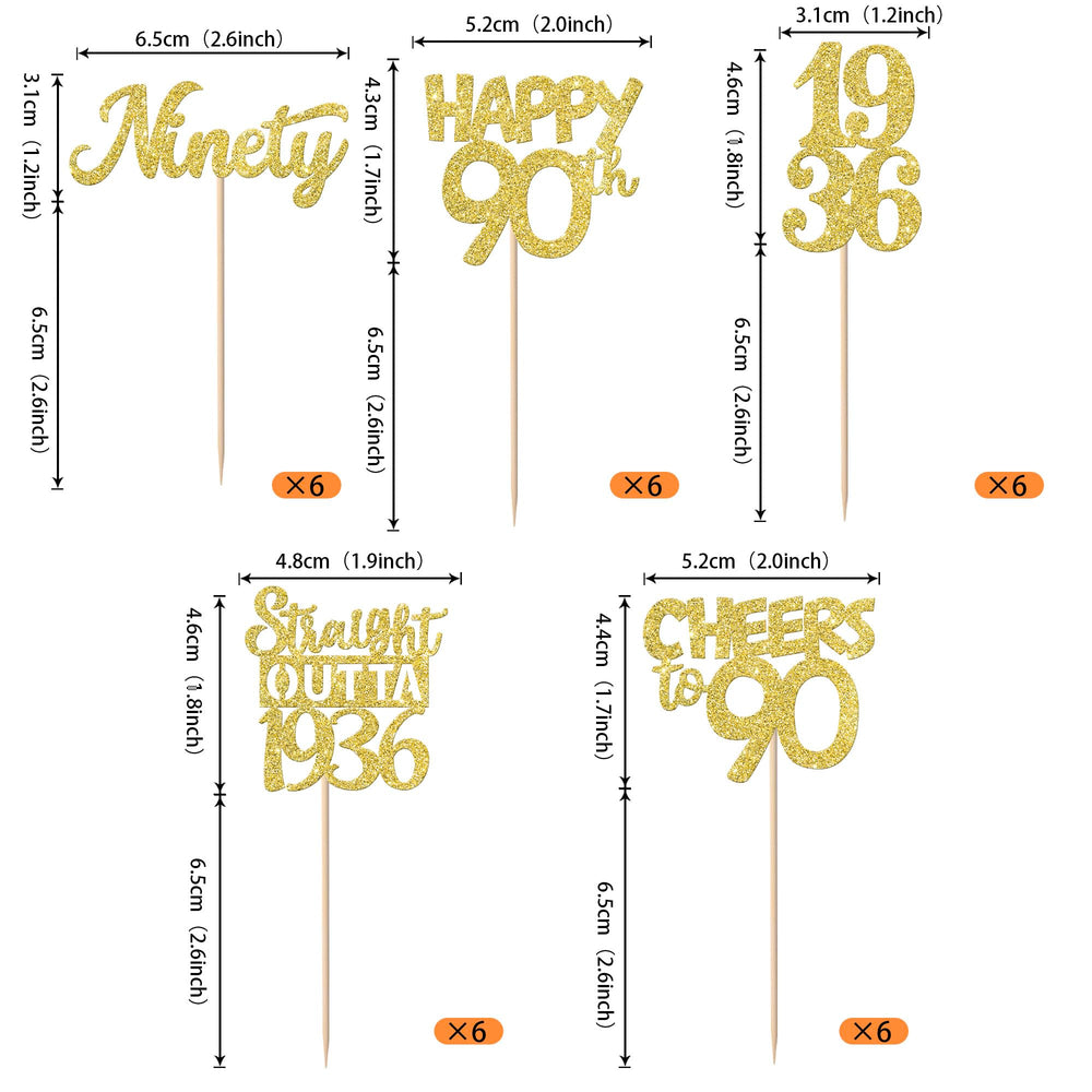 ZHUOWEISM straight outta 1936 design topper elevates party desserts