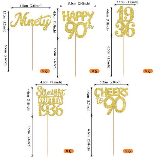 ZHUOWEISM straight outta 1936 design topper elevates party desserts