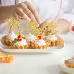 ZHUOWEISM Six designs in one set to customize desserts for your party.