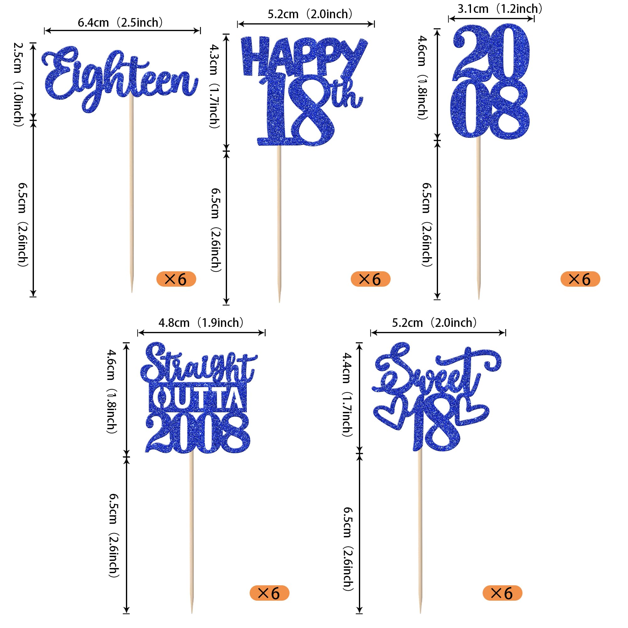 ZHUOWEISM straight outta 2008 topper design 2 adds bold birthday flair