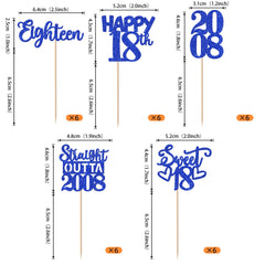 ZHUOWEISM straight outta 2008 topper design 2 adds bold birthday flair