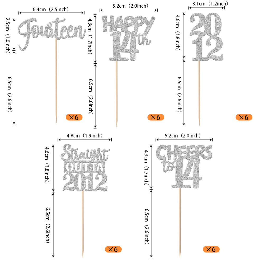ZHUOWEISM straight outta 2012 silver topper enhances party treats.