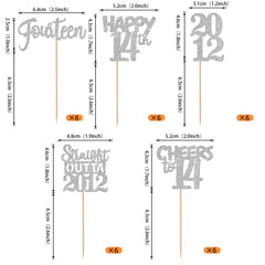 ZHUOWEISM straight outta 2012 silver topper enhances party treats.