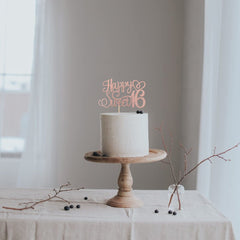 ZHUOWEISM Unique design cake topper adding standout decor to parties
