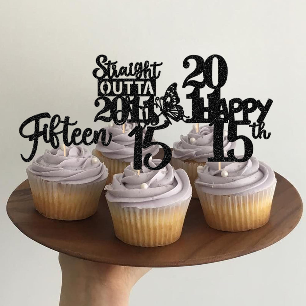 ZHUOWEISM wedding anniversary topper creates stylish desserts