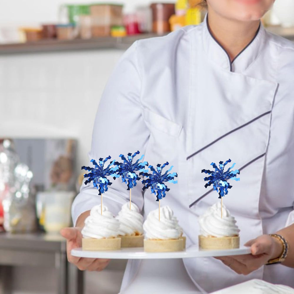 ZHUOWEISM versatile toppers fit cupcakes, fruit, ice cream.