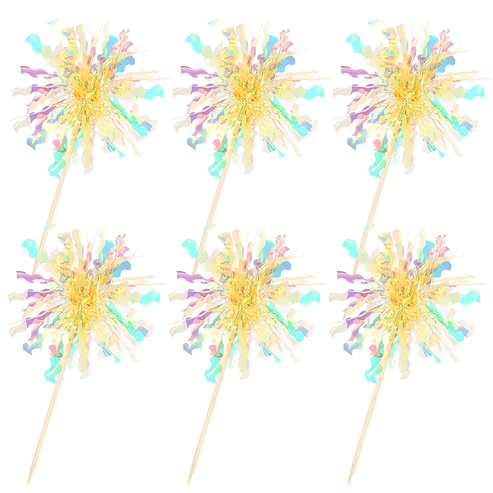 ZHUOWEISM yellow baby shower cupcake topper brightens desserts for guests