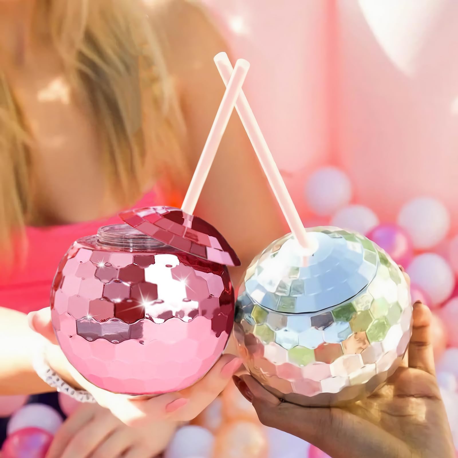 ZHURUININ disco ball cups at nightclub or wedding decor