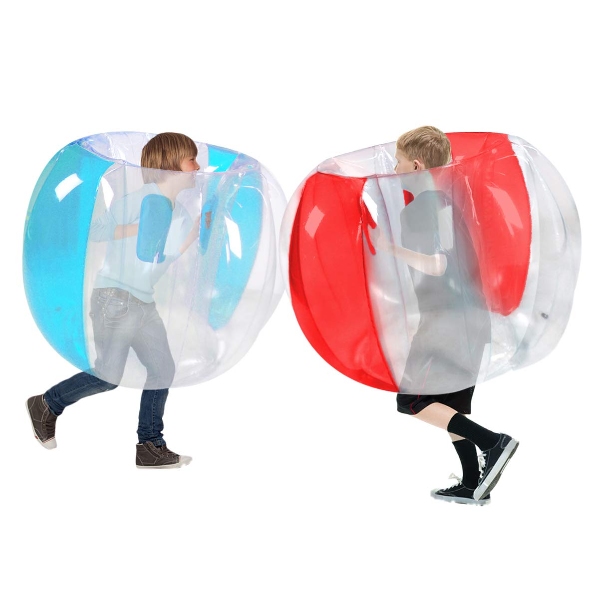 ZHUYNXIR Sumo Ball suitable for ages 3 plus during outdoor play.