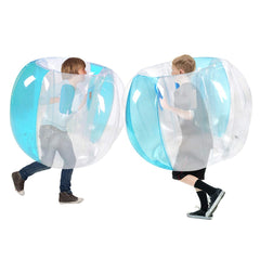 ZHUYNXIR sumo ball bumper action in a blue backyard setting for group play.