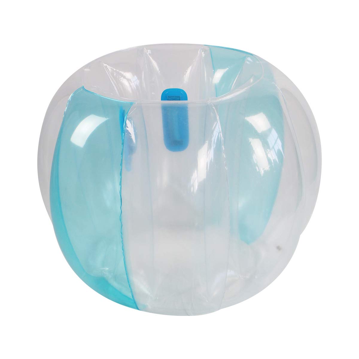 ZHUYNXIR blue sumo ball with heat-sealed seams for durability outdoors.