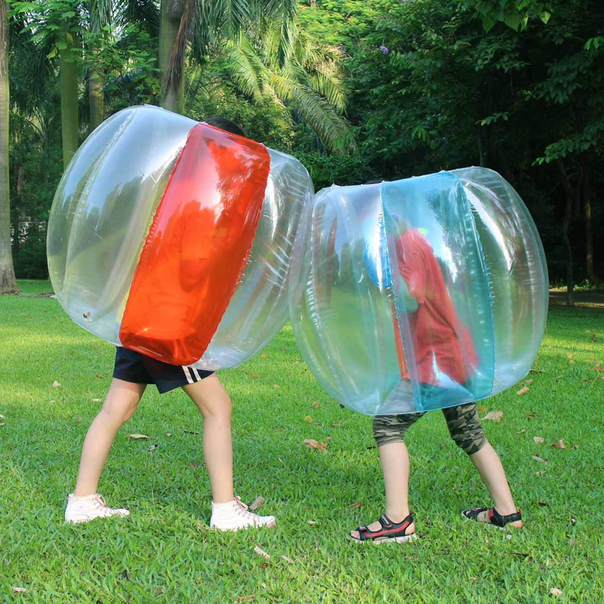 ZHUYNXIR Sumo Ball inflatable cushioning for safe bumps.