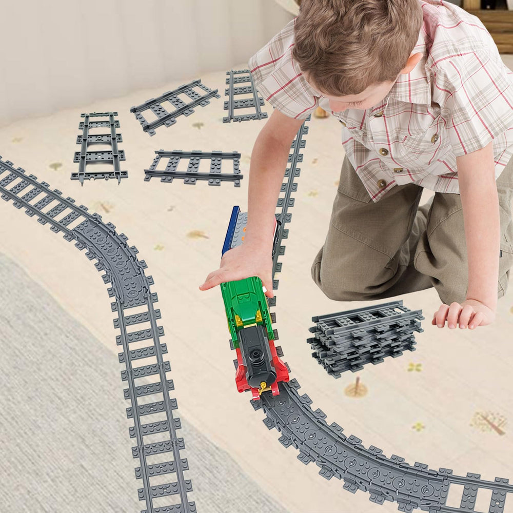 ZHX train track extension idea for gifts and imaginative play sessions.