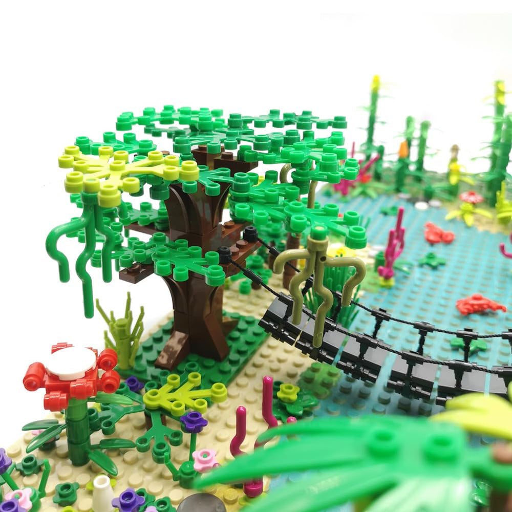 ZHX Rainforest coconut trees add tropical detail to scenes.