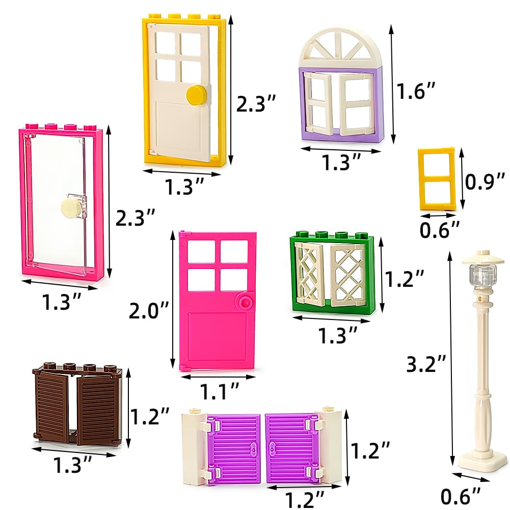 ZHX street lamp elements add realistic lighting to mini scenes.