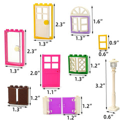 ZHX street lamp elements add realistic lighting to mini scenes.