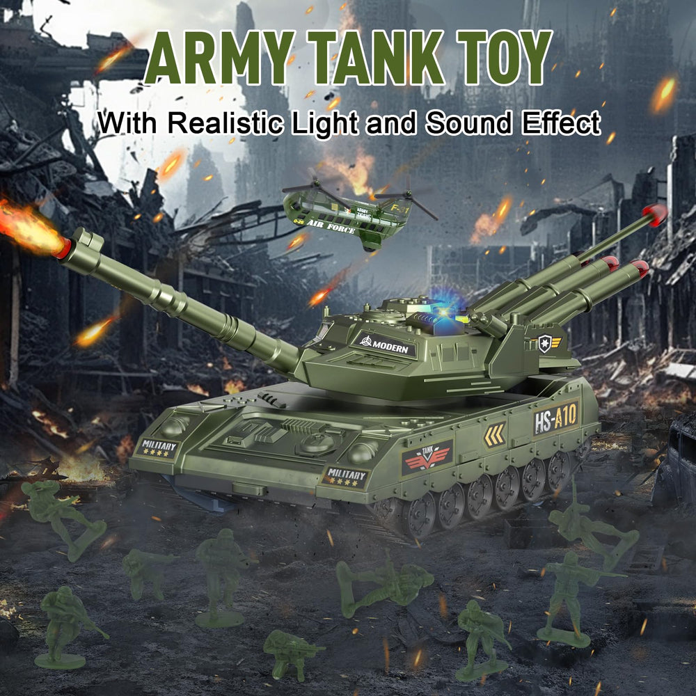 ZHYLLO Army Transport Truck part of the playset for troop movement