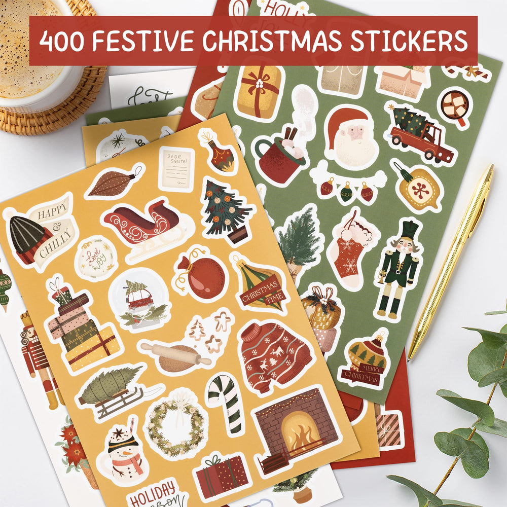 ZICOTO candy cane sticker for decorating gifts and treats.