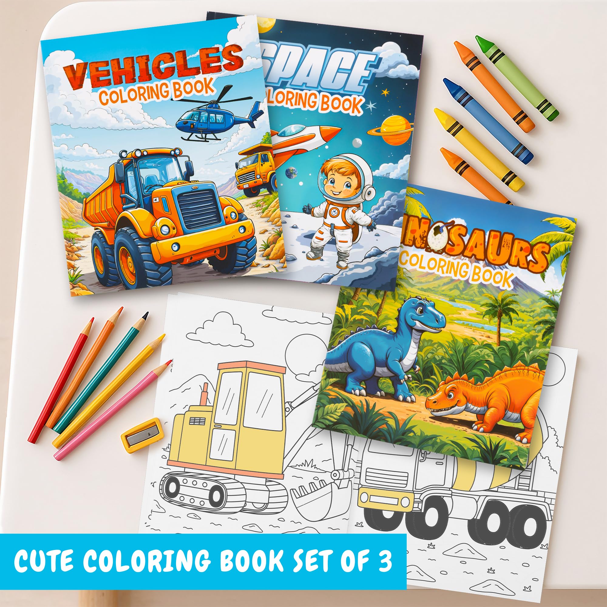 ZICOTO dinosaurs coloring page illustration 1 boosts focus during coloring.