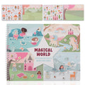 ZICOTO sticker book princess scene boosts creative play for kids on the go