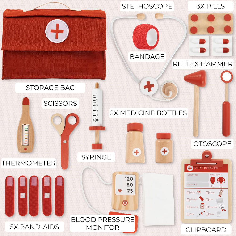 ZICOTO hospital ID badge adds authentic role-play moments for kids.