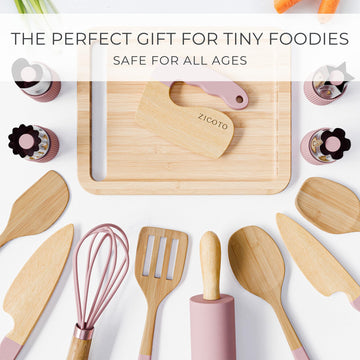 ZICOTO kids shape cutters (4) to inspire creative baking.