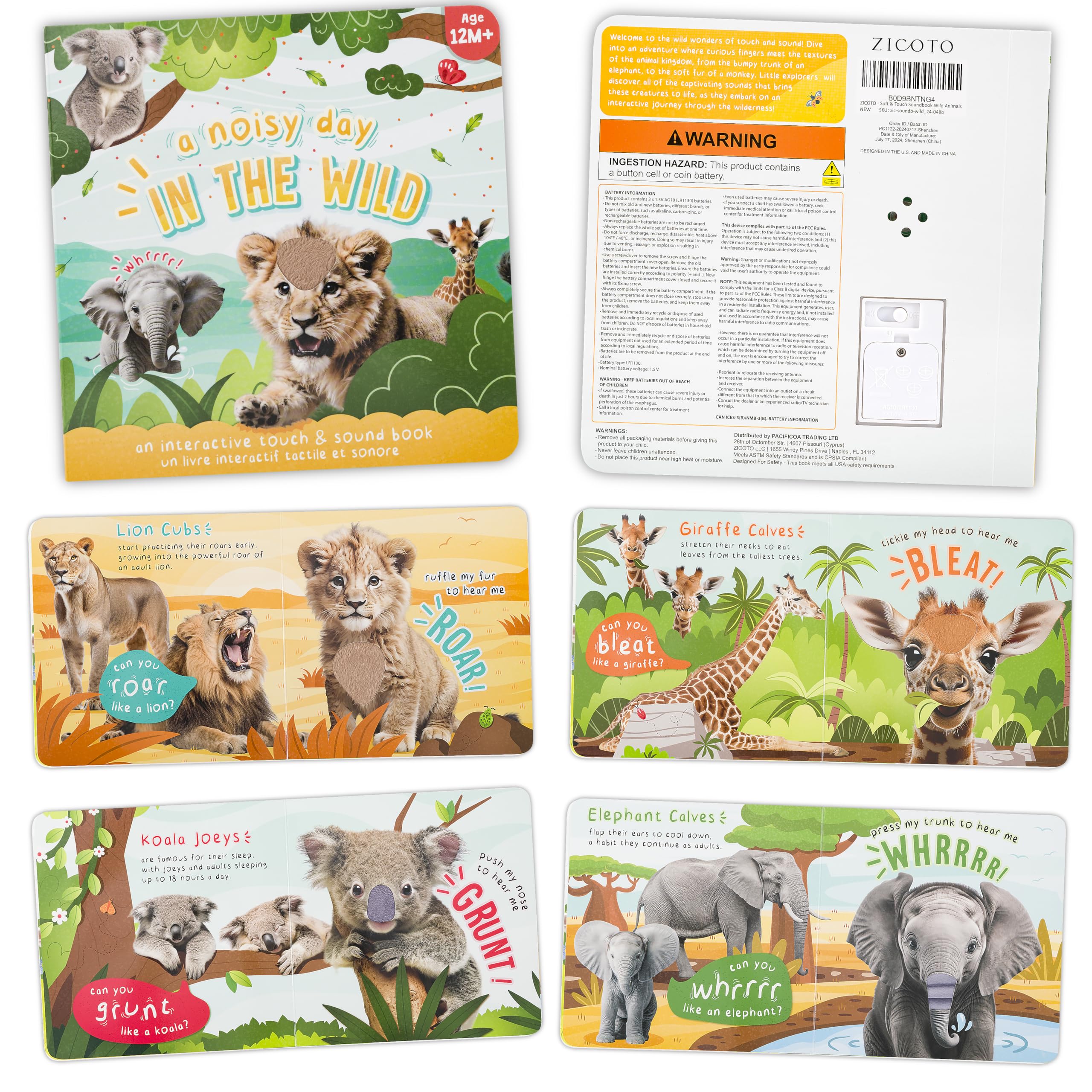 ZICOTO pre-installed batteries enable instant farm fun anywhere.