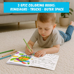 ZICOTO trucks coloring book cover invites hands-on vehicle adventures.