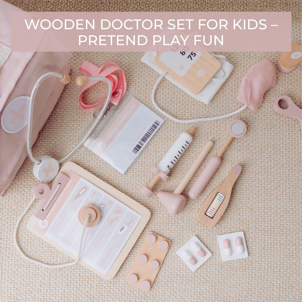 ZICOTO wooden doctor bandage encourages caring play and storytelling