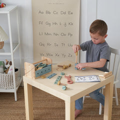 ZICOTO wooden screwdriver boosts fine motor skills through safe, interactive play