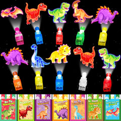 ZICZLI dinosaur valentines cards with LED lights for classroom exchanges.