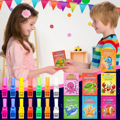 ZICZLI easy-to-use valentines cards with LED lights for gifting