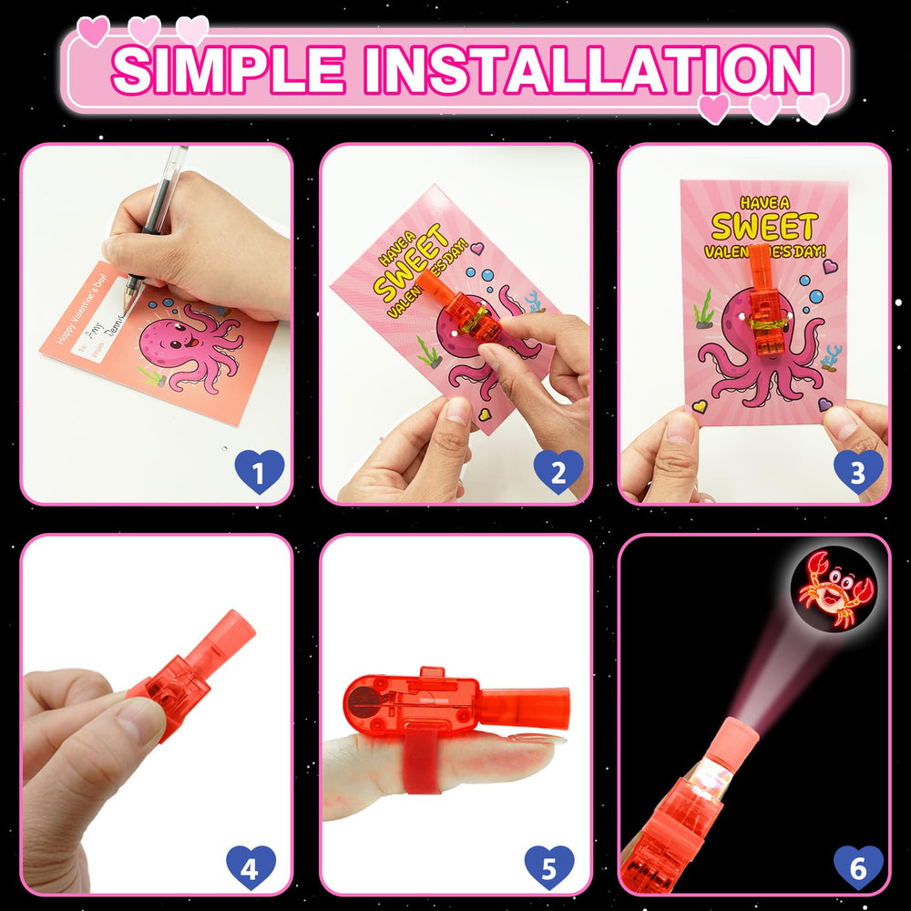 ZICZLI glow-in-the-dark finger lights brighten group activities