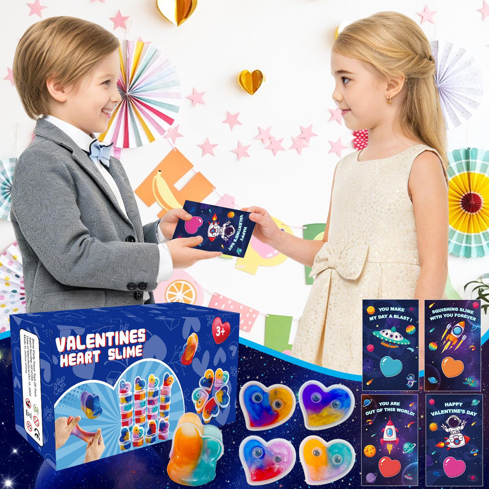 ZICZLI 28-pack includes cards and slime ready for quick classroom distribution.
