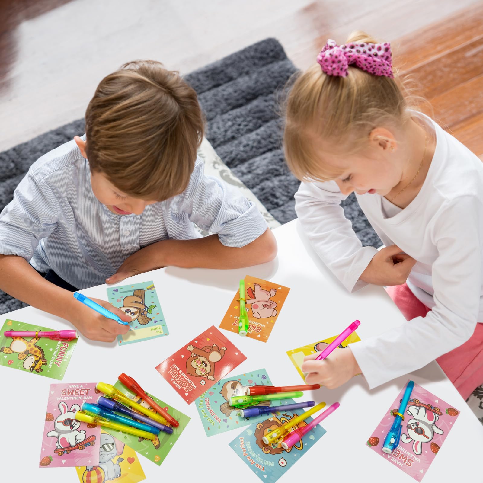 ZICZLI valentines gift kit for kids' parties and prizes.