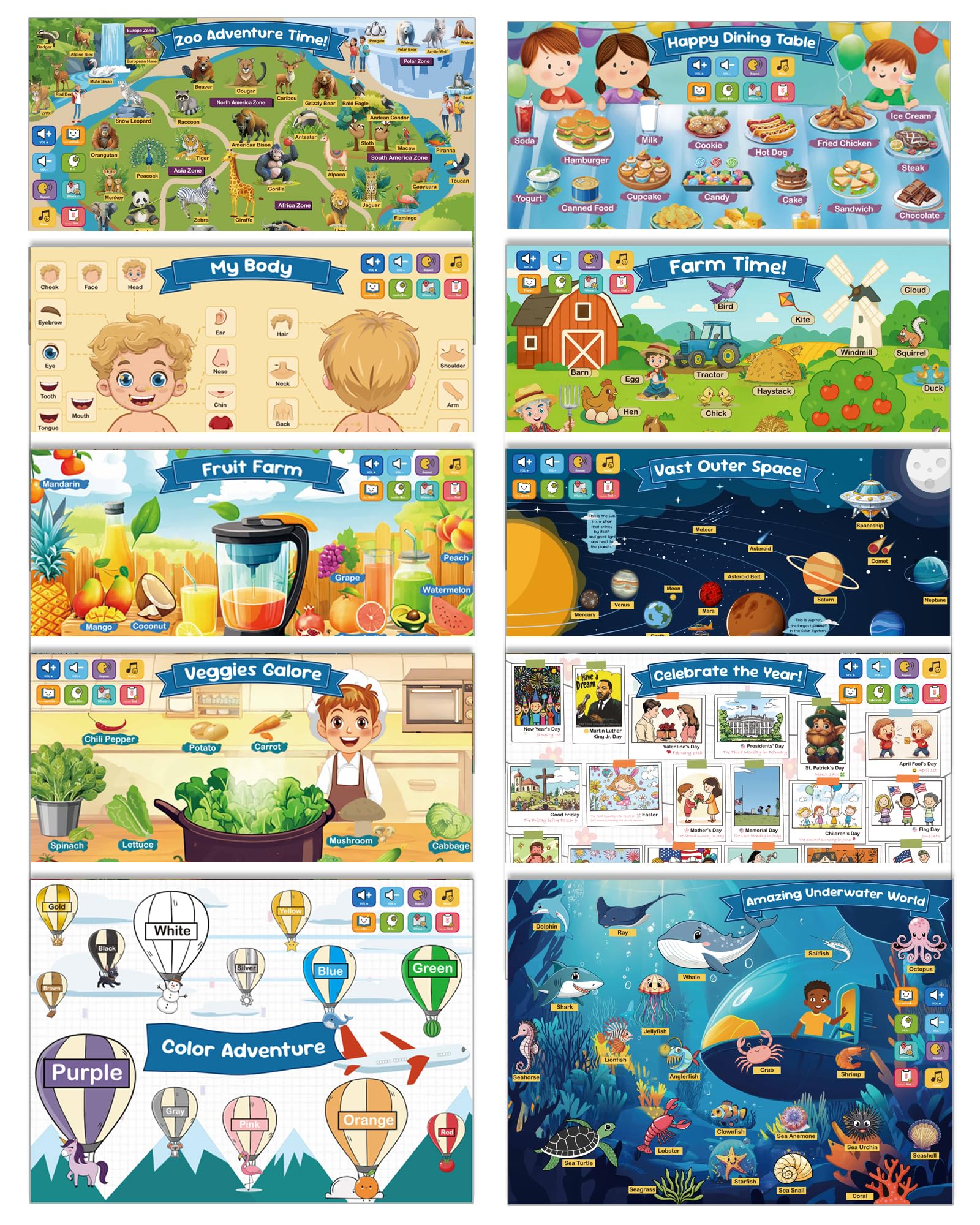 ZIKAQUQI gift-ready education set ideal for birthdays and school.