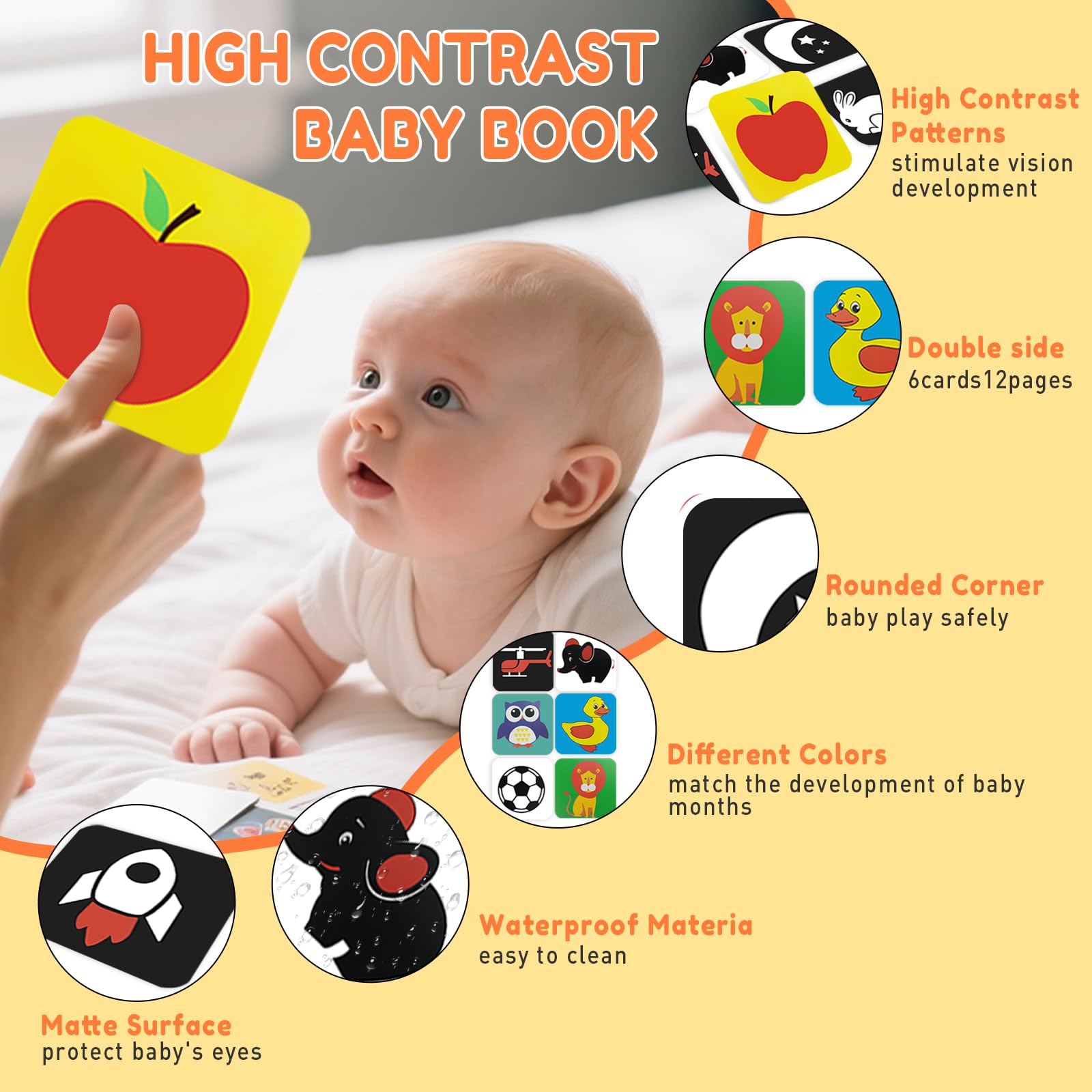 Zikhoobusik stroller and car seat toy use for on-the-go visual stimulation.