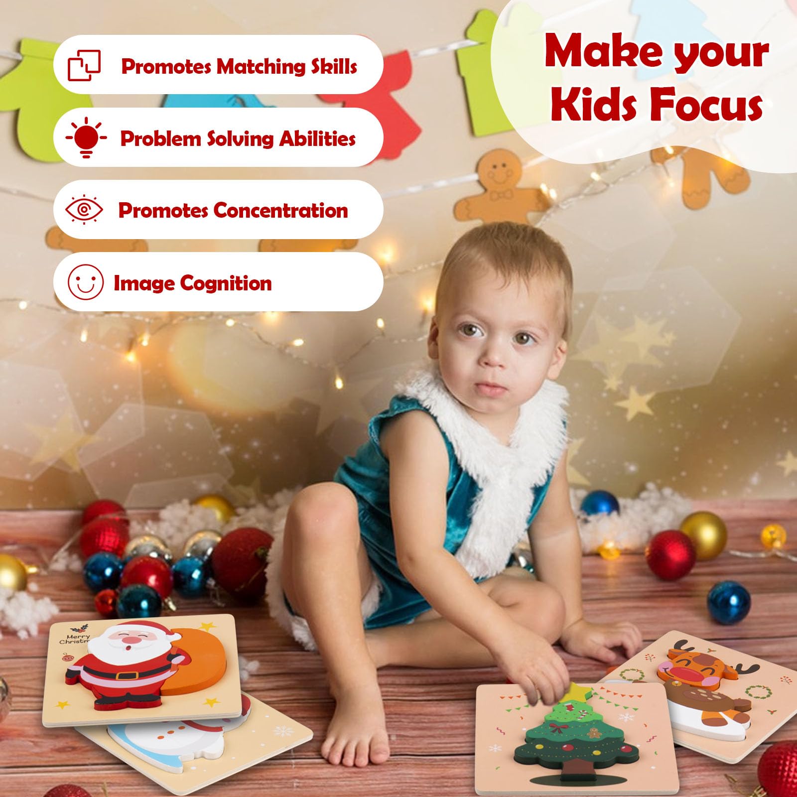 ZILIALAR Gift-boxed puzzle set makes holidays easy to gift.