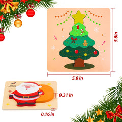 ZILIALAR Holiday puzzles pack sparks imagination and independent play.