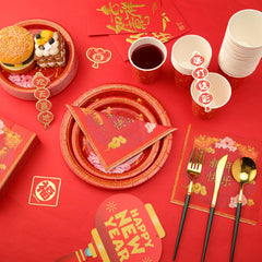 Ziliny Year of the Horse napkins 12-7 cm absorbent for spill control.