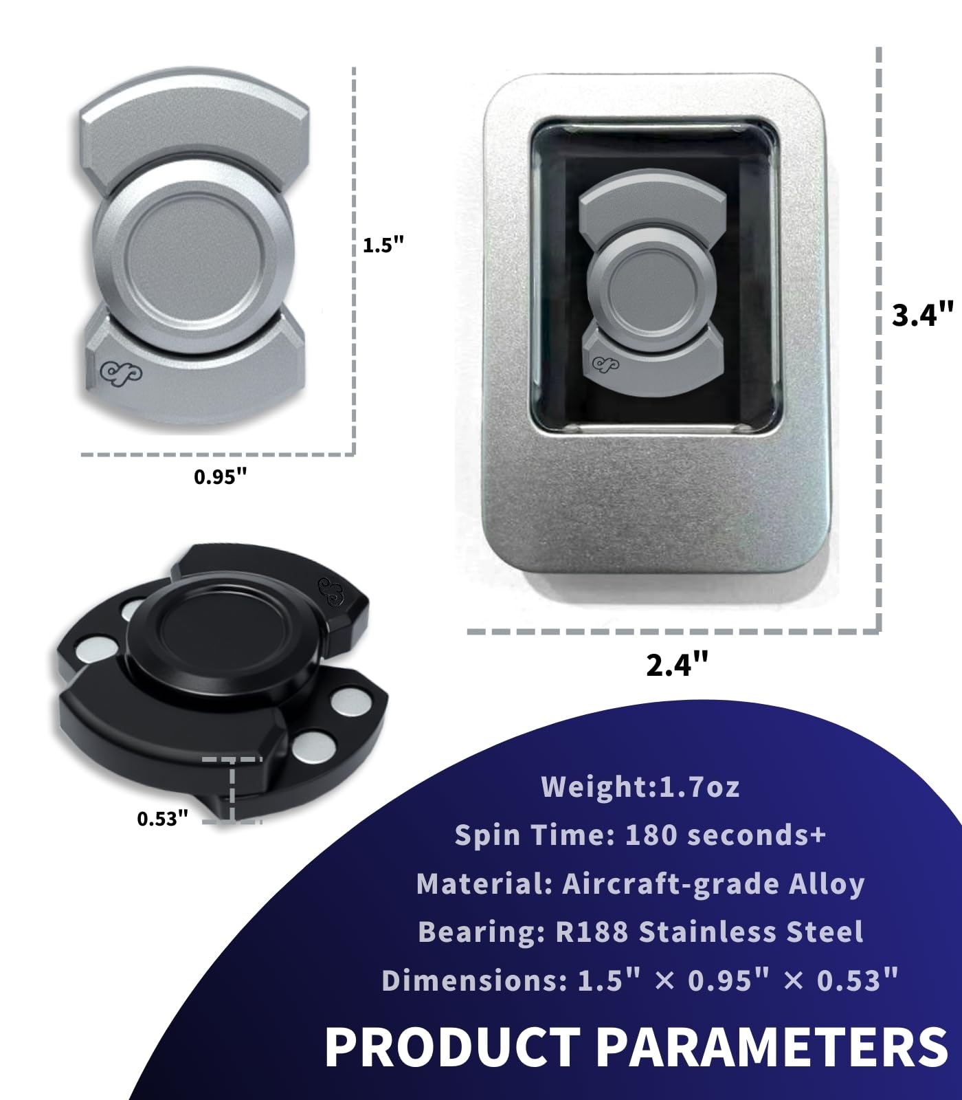 Zimdun compact pocket-size design fits desks and pockets.