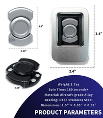 Zimdun compact pocket-size design fits desks and pockets.